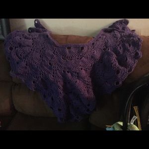 Crochet shawl